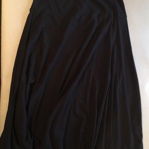 Velvet by Graham & Spencer Lija Blk Jersey Skirt